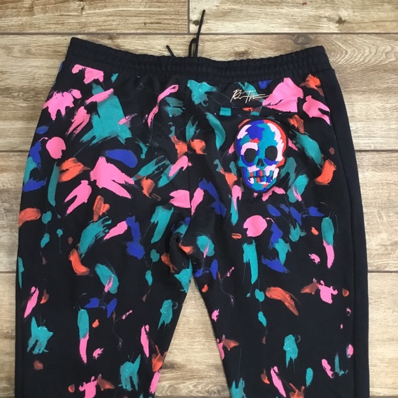 Mens Puma X Bradley Theodore BT T7 Track Pants Black Size XXL - Picture 6 of 6